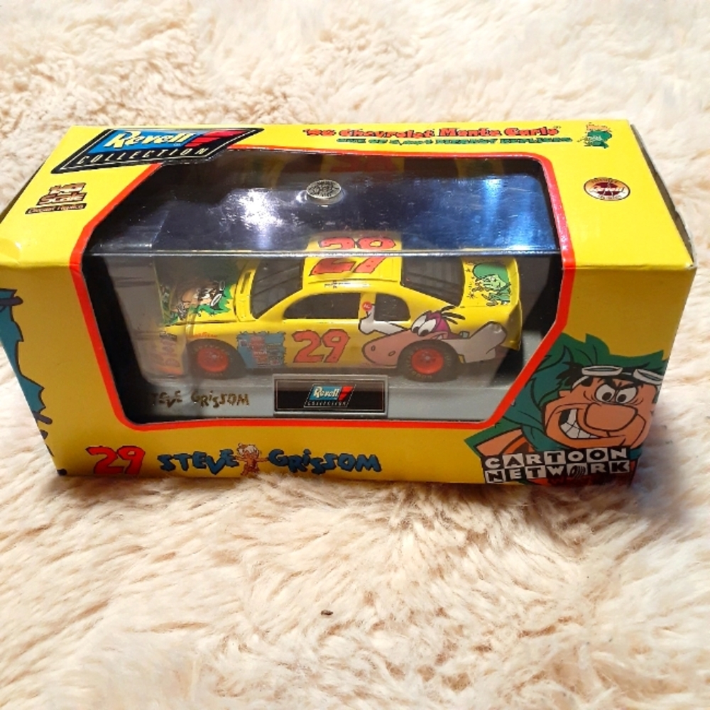 Revell '96 Chevrolet monte carlo 29 Steve Grissom flintstone